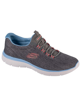 Skechers Skechers Buty na siłownię Skechers Summits - Fun Flair Szary