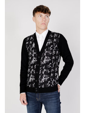 Antony Morato Antony Morato Cardigan REGULAR FIT IN FILATO Nero Regular Fit
