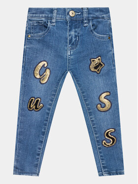 Guess Guess Jeansy K3BA00 D4CA0 Granatowy Skinny Fit