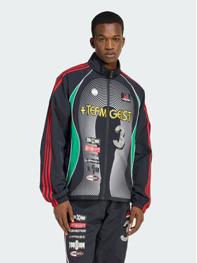 adidas adidas Bluza TEAMGEIST MOTO Czarny Loose Fit