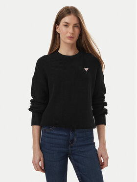 Guess Jeans Guess Jeans Sveter W4BR08 Z3HM1 Čierna Regular Fit