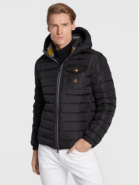 RefrigiWear RefrigiWear Vatovaná bunda Hunter G92700 NY0185 Černá Regular Fit