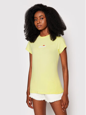 Ellesse Ellesse T-Shirt Ci Tee SGJ11885603 Żółty Slim Fit