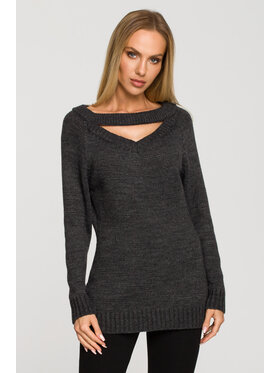 Made of Emotion Made of Emotion Sweter M711 Czarny