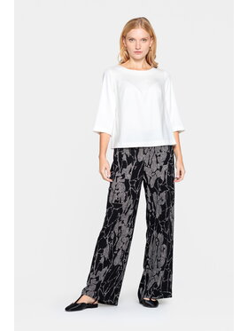 EMOI EMOI Bluzka biały z 3/4 rękawem Biały Feminine Fit