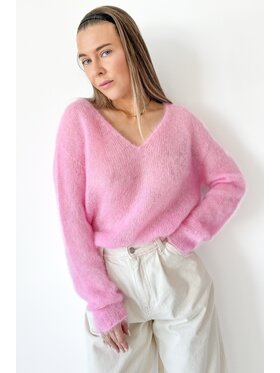 lemoniade lemoniade Sweter LS521Z Candy Różowy Oversize