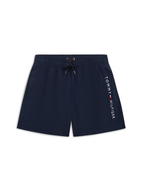Tommy Hilfiger Tommy Hilfiger Pantaloni scurți pentru înot Original Logo Embroidery UB0UB00589 Bleumarin Regular Fit