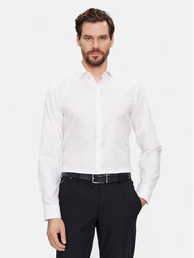 Calvin Klein Calvin Klein Риза K10K108426 Бял Slim Fit