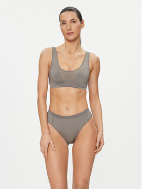 Calvin Klein Underwear Klasične Spodnje Hlačke 000QF7432E Siva