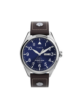 Timex Timex Zegarek Timex X Pan TWG030100 Brązowy
