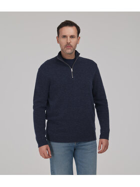 Lee Cooper Lee Cooper Sweter SIMON Niebieski Regular Fit