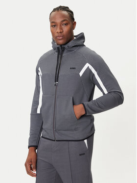 BOSS BOSS Bluză TL 50543130 Gri Regular Fit