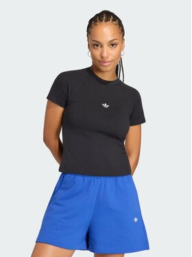 adidas Originals adidas Originals T-Shirt 170628 Czarny Slim Fit