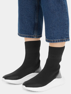 Calvin Klein Jeans Superge Eva Runner Sock Knit Wn YW0YW01204 Črna