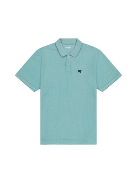 Wrangler Wrangler Polo POLO SHIRT 112362834 Niebieski Regular Fit