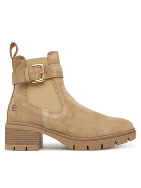 Tamaris Tamaris Polokozačky 1-25447-43 Béžová