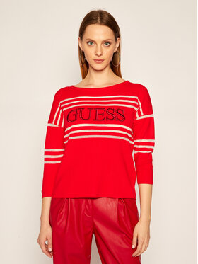 Guess Guess Pullover Alessia W0YR87 Z2BB0 Rot Regular Fit