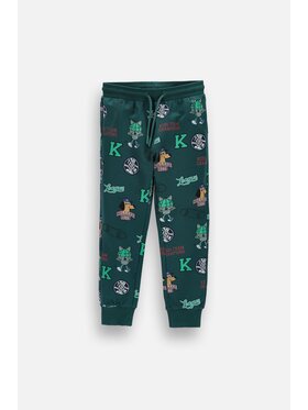 Coccodrillo Coccodrillo Teplákové kalhoty ZC6122701ABK-011 Zelená Regular Fit