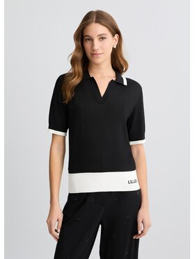 Liu Jo Liu Jo Bluza TA5093MS022A6882 Czarny Regular Fit