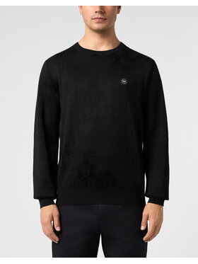 PHILIPP PLEIN PHILIPP PLEIN Felpa 31394 Nero Regular Fit