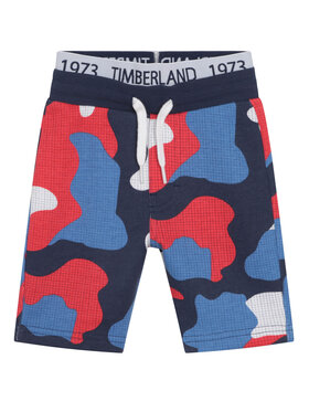 Timberland Timberland Szorty materiałowe T04A13/854 Granatowy Regular Fit