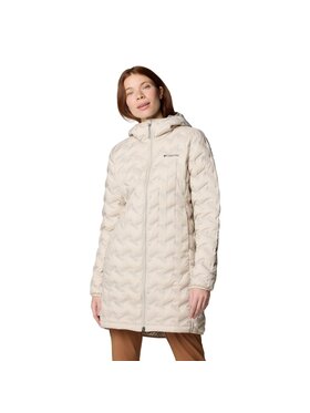 Columbia Columbia Kurtka puchowa Delta Ridge™ II Long Down Jacket Beżowy Regular Fit