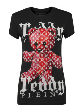 PHILIPP PLEIN PHILIPP PLEIN T-Shirt 1643 Czarny Regular Fit