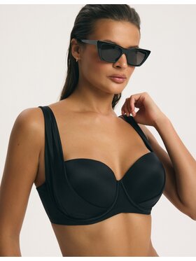 Esotiq Esotiq Góra od bikini 45573 Czarny