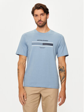 Jack&Jones Jack&Jones T-shirt South 12256784 Plava Standard Fit