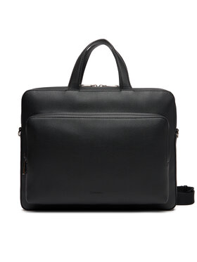 Calvin Klein Calvin Klein Geantă pentru laptop Micro Pebble Slim Briefcase 36 LV04D3012G Negru