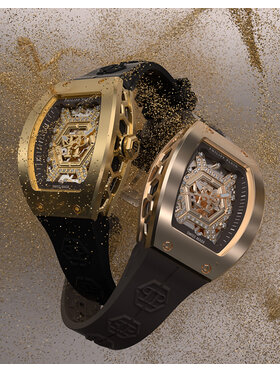 PHILIPP PLEIN PHILIPP PLEIN Hodinky 11713 Černá