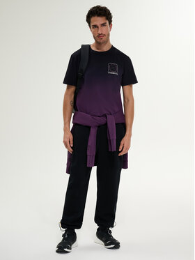4F 4F Spodnie dresowe WHEEL & WAVE Czarny Regular Fit