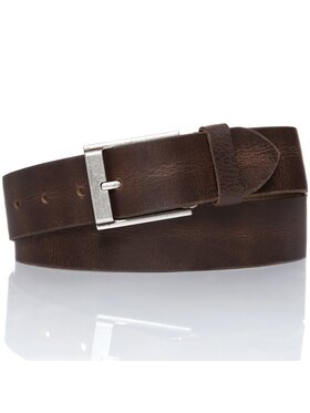 Tom Tailor Tom Tailor Pasek Męski SOPO-TT294 Brązowy