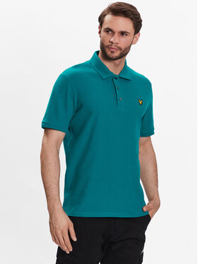 Lyle & Scott Lyle & Scott Polo Milano Trim Polo Shirt SP1812V Niebieski Regular Fit