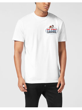 PHILIPP PLEIN PHILIPP PLEIN Tričko 26173 Biela Regular Fit