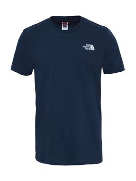 The North Face The North Face T-Shirt Simple Dome Tee Granatowy Regular Fit