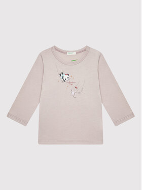 United Colors Of Benetton United Colors Of Benetton Majica 3ATNA1018 Bež Regular Fit