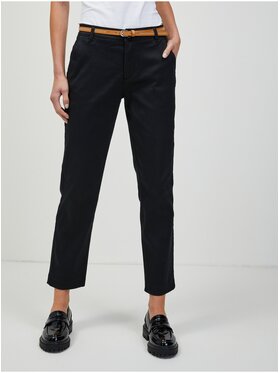 Orsay Orsay Chinosy 317029-660000__32 Czarny Regular Fit