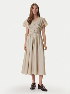 DKNY DKNY Sukienka codzienna DJ6D9194 Beżowy Regular Fit