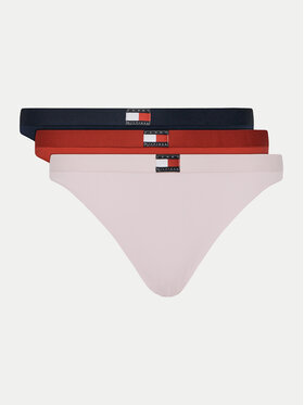Tommy Hilfiger Tommy Hilfiger Komplet 3 par fig klasycznych UW0UW05985 Kolorowy