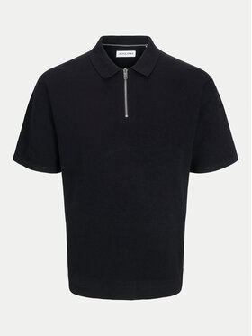 Jack&Jones Jack&Jones Поло Troy 12269617 Чорний Relaxed Fit