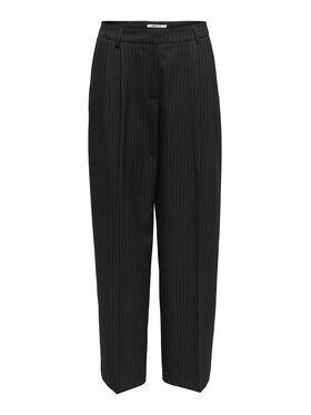 ONLY ONLY Hlače iz tkanine Reina 15349616 Črna Straight Fit