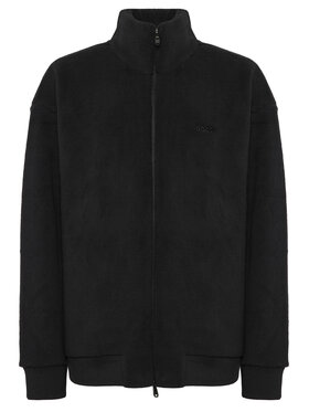 BOSS BOSS Полар Sw_Teddy Fz 50569780 Черен Relaxed Fit