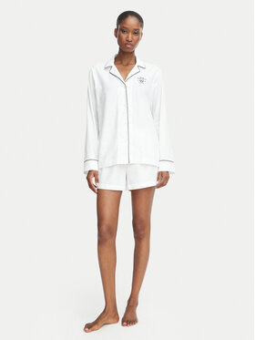 LAUREN RALPH LAUREN LAUREN RALPH LAUREN Pidžaama ILN12545 Valge Regular Fit