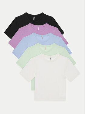Kids ONLY Kids ONLY Набір з 5 футболок Rex 15350716 Кольоровий Regular Fit