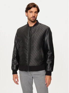 Guess Guess Geacă bomber M4BL3G WFIR2 Negru Regular Fit