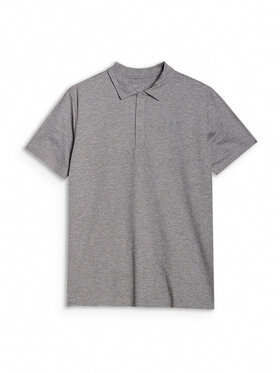 4F 4F Polo MULTI ACTIVE Szary Regular Fit