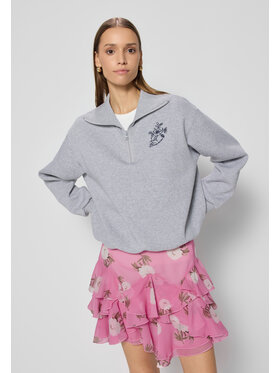 BIZUU BIZUU Spódnica mini CANDICE Różowy Standard Fit