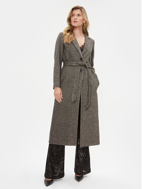 TWINSET TWINSET Plašč 232TT2032 Rjava Regular Fit
