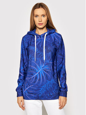 Mr. GUGU & Miss GO Mr. GUGU & Miss GO Džemperis Unisex Tropical Dark Blue Tamsiai mėlyna Regular Fit